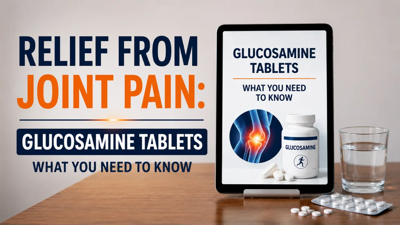 Glucosamine tablet uses in Hindi | जोड़ों के दर्द से राहत: ग्लूकोसामिन टैबलेट के बारे में जो आपको जानना चाहिए
