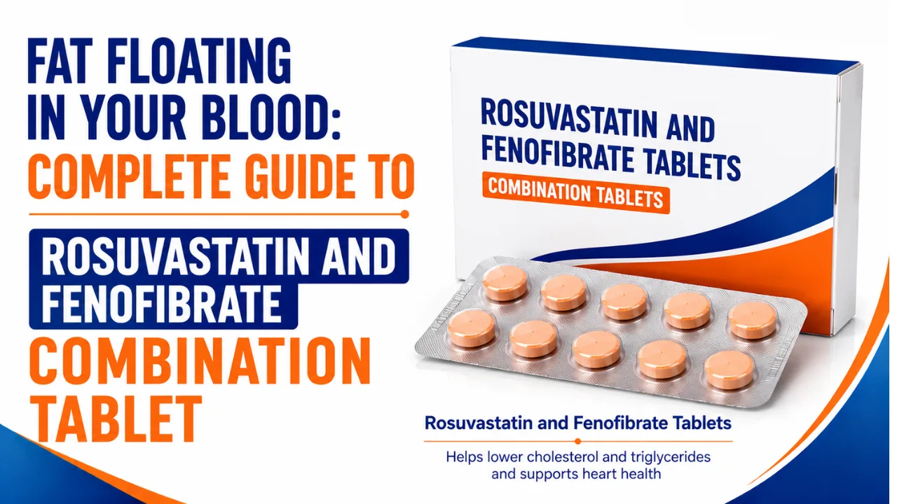 Rosuvastatin and Fenofibrate tablet uses in Hindi | खून में तैरती चर्बी: रोसुवास्टेटिन और फेनोफाइब्रेट कॉम्बिनेशन टैबलेट की पूरी जानकारी