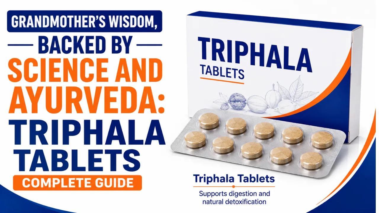 Triphala tablet uses in Hindi | दादी-नानी की बात सच थी: त्रिफला टैबलेट का विज्ञान और आयुर्वेद