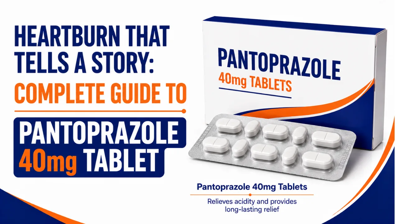 Pantoprazole 40mg tablet uses in Hindi | सीने की जलन जो एक कहानी कहती है: पैंटोप्राज़ोल 40mg टैबलेट की पूरी जानकारी