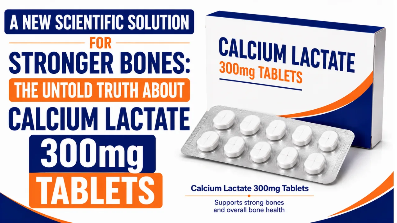 Calcium Lactate 300mg tablet uses in Hindi | हड्डियों की मजबूती के लिए कैल्शियम लैक्टेट 300mg टैबलेट की पूरी जानकारी