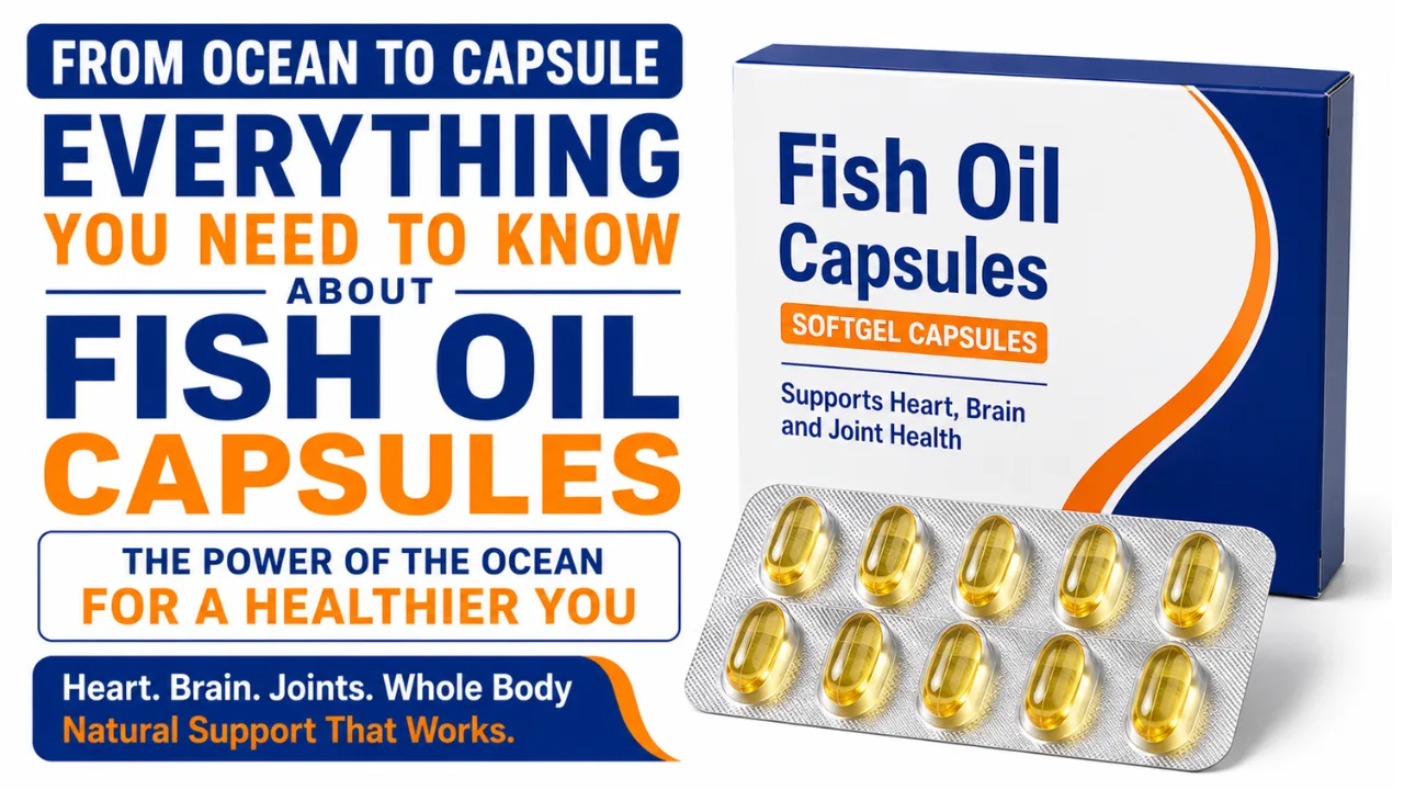 Fish Oil capsule uses in Hindi | समुद्र से कैप्सूल तक: मछली के तेल की गोली के बारे में आपको जो भी जानना चाहिए