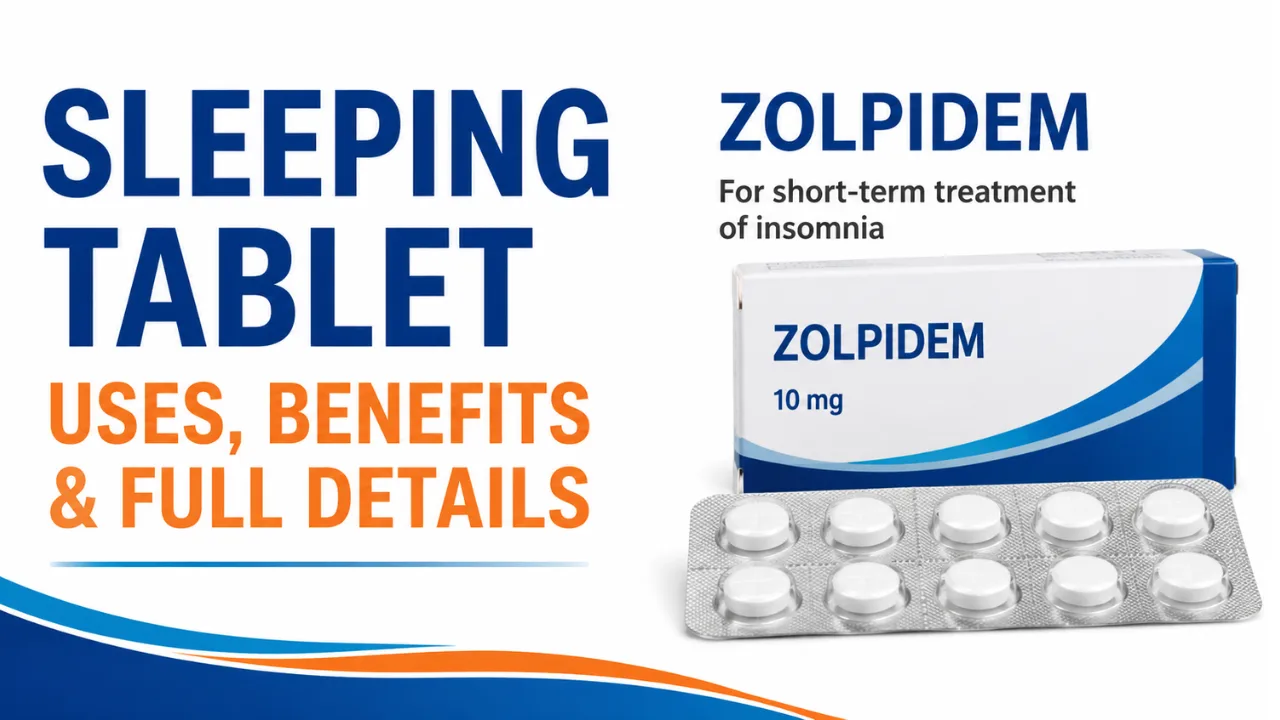 Sleeping tablet uses in Hindi | स्लीपिंग टैबलेट की पूर्ण जानकारी व पूरा विवरण