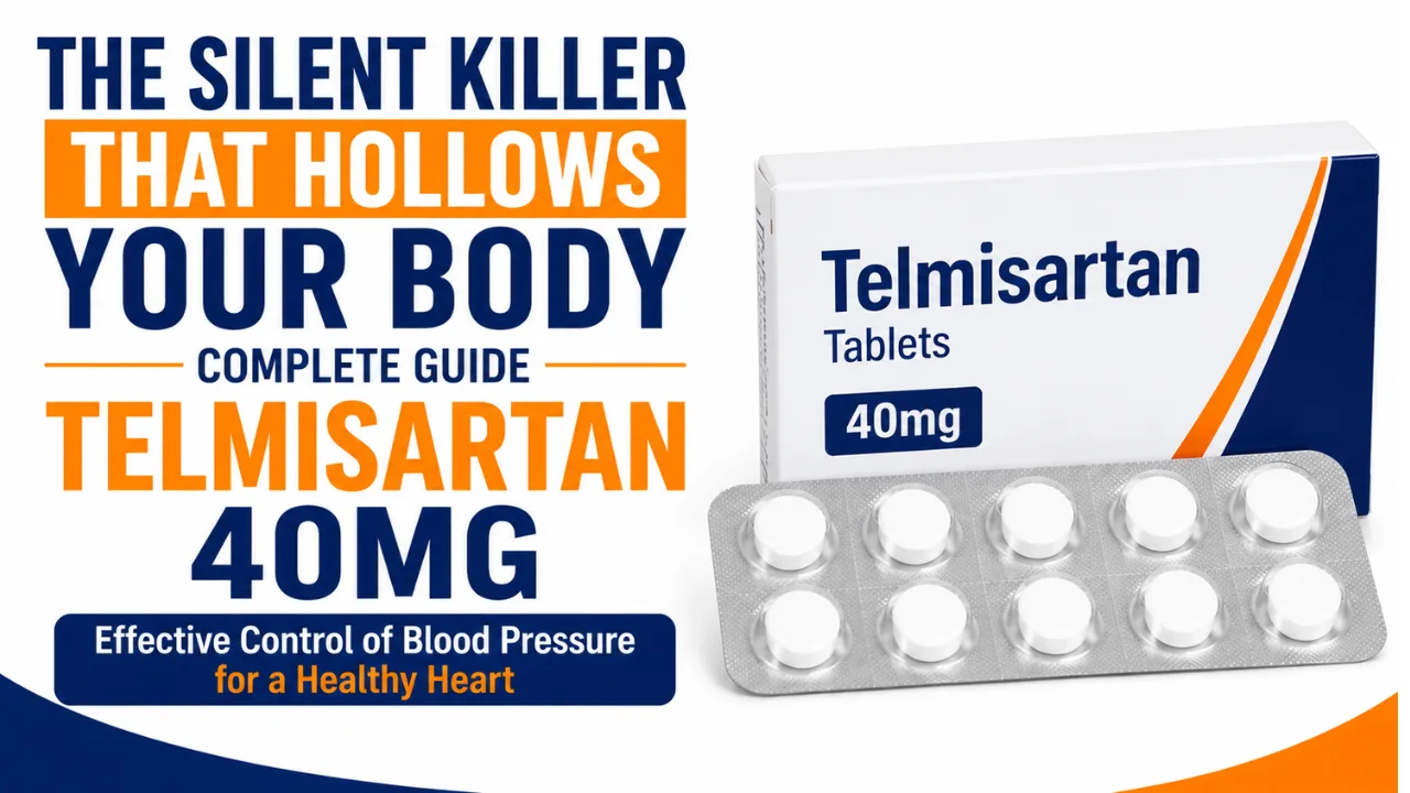 Telmisartan 40mg tablet uses in Hindi | टेल्मिसार्टन 40mg की पूर्ण जानकारी व पूरा विवरण