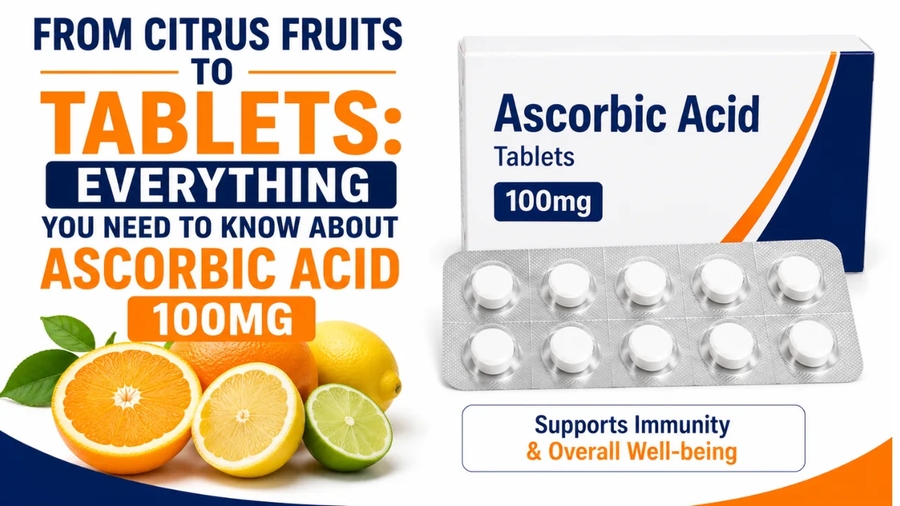 Ascorbic Acid 100mg tablet uses in Hindi | एस्कॉर्बिक एसिड 100mg की पूर्ण जानकारी व पूरा विवरण