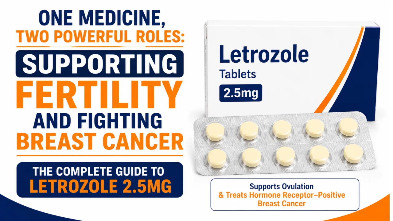 Letrozole 2.5mg tablet uses in Hindi | लेट्रोजोल 2.5mg की पूर्ण जानकारी व पूरा विवरण
