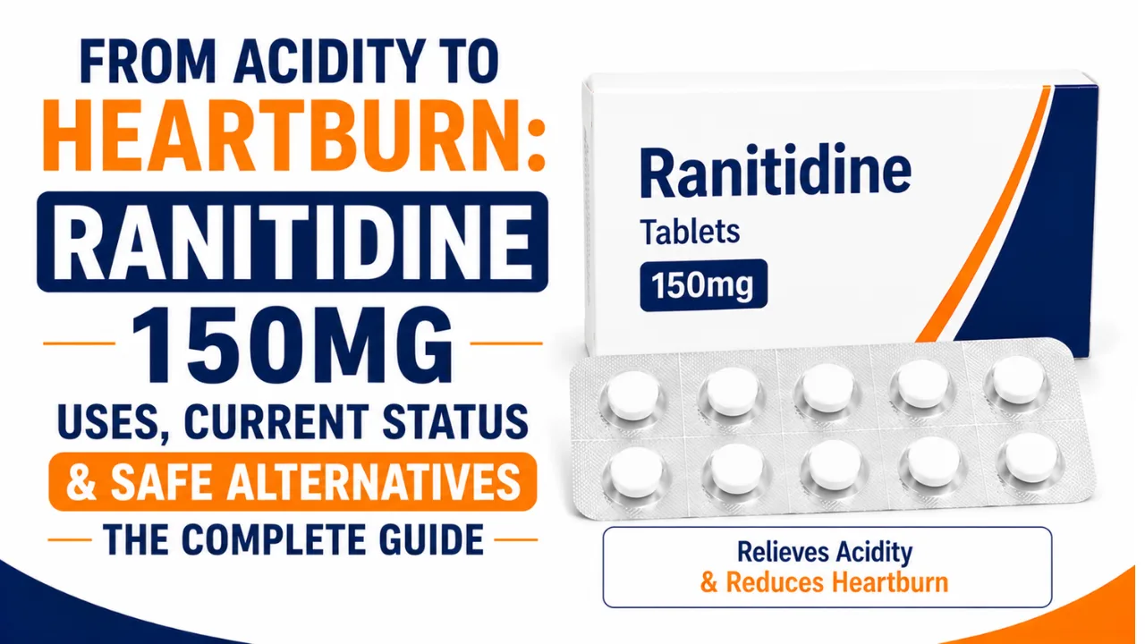 Ranitidine 150mg tablet uses in Hindi | रैनिटिडिन 150mg की पूर्ण जानकारी व पूरा विवरण
