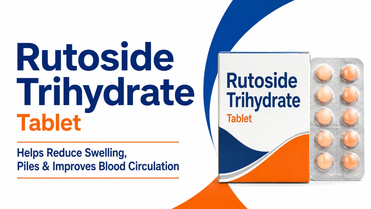 Rutoside Trihydrate tablet uses in Hindi | रुटोसाइड ट्राइहाइड्रेट की पूर्ण जानकारी व पूरा विवरण