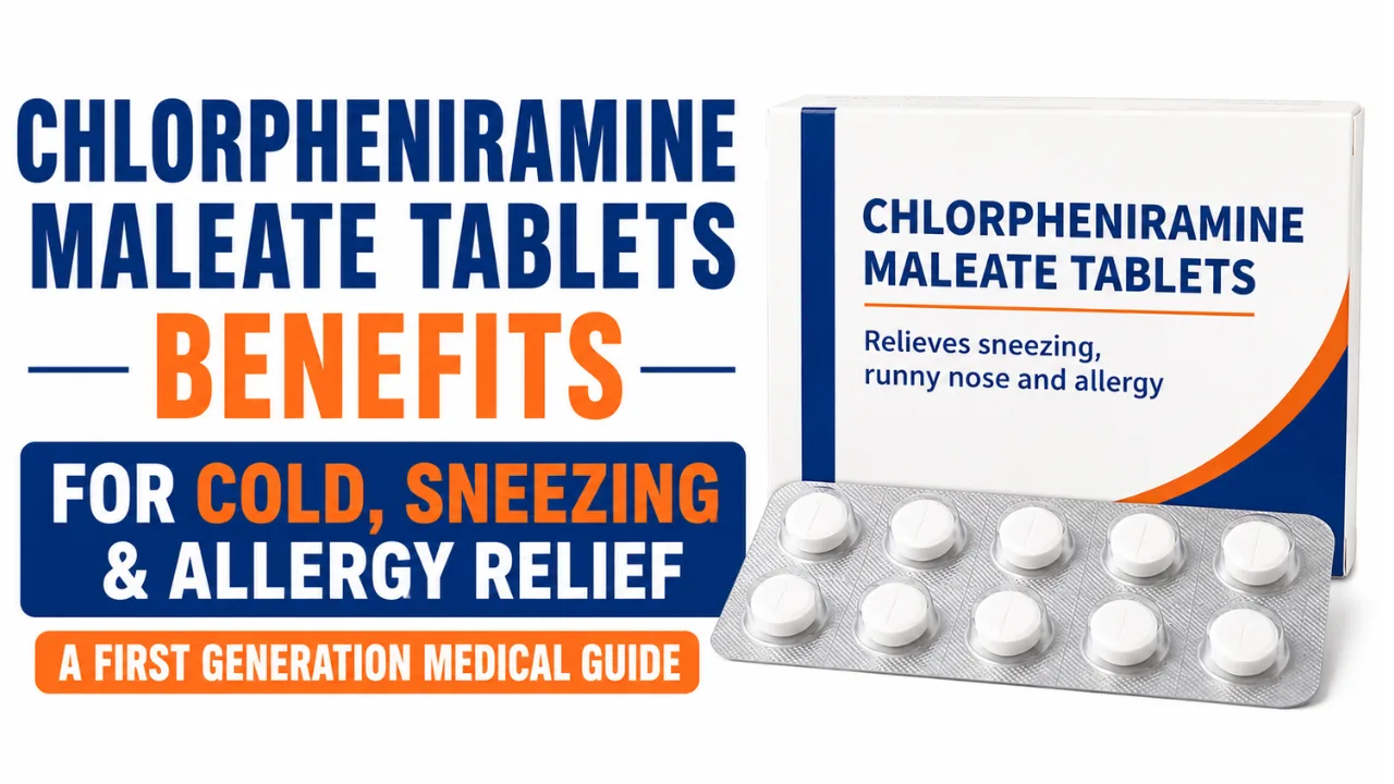 Chlorpheniramine Maleate tablet uses in Hindi | क्लोरफेनिरामाइन मैलेट की पूर्ण जानकारी व पूरा विवरण