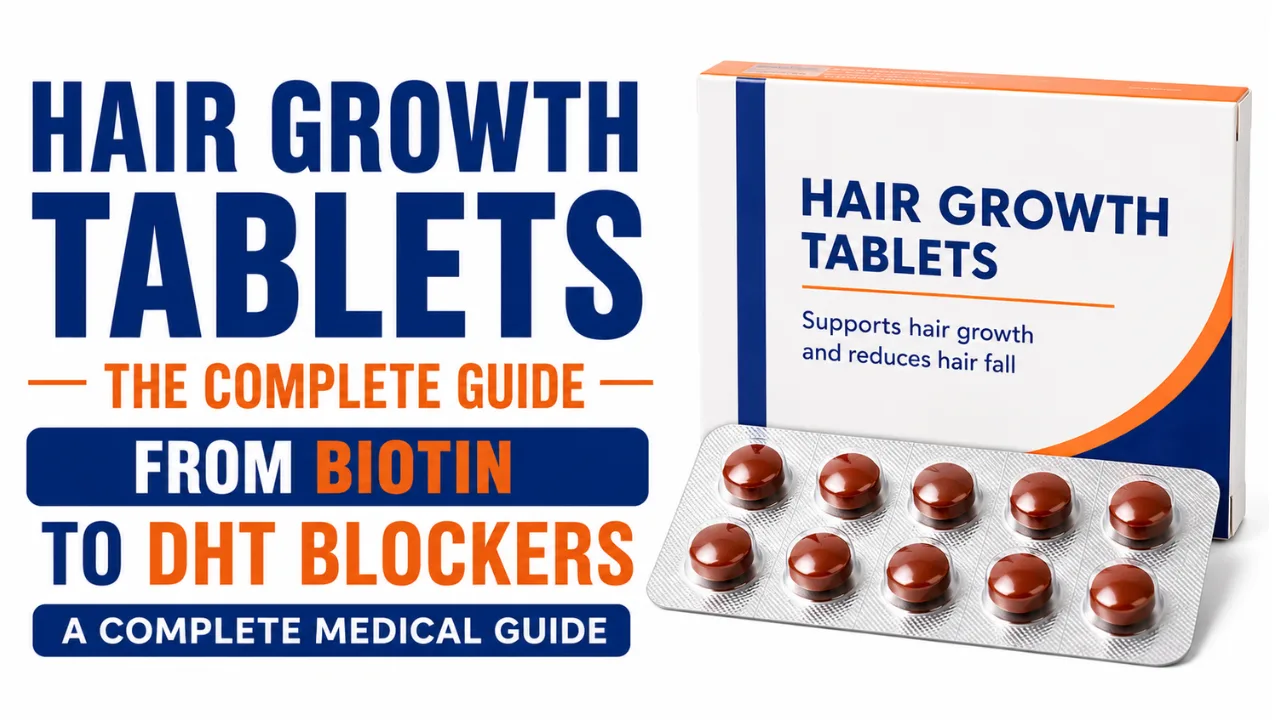 Hair Growth tablet uses in Hindi | हेयर ग्रोथ की पूर्ण जानकारी व पूरा विवरण